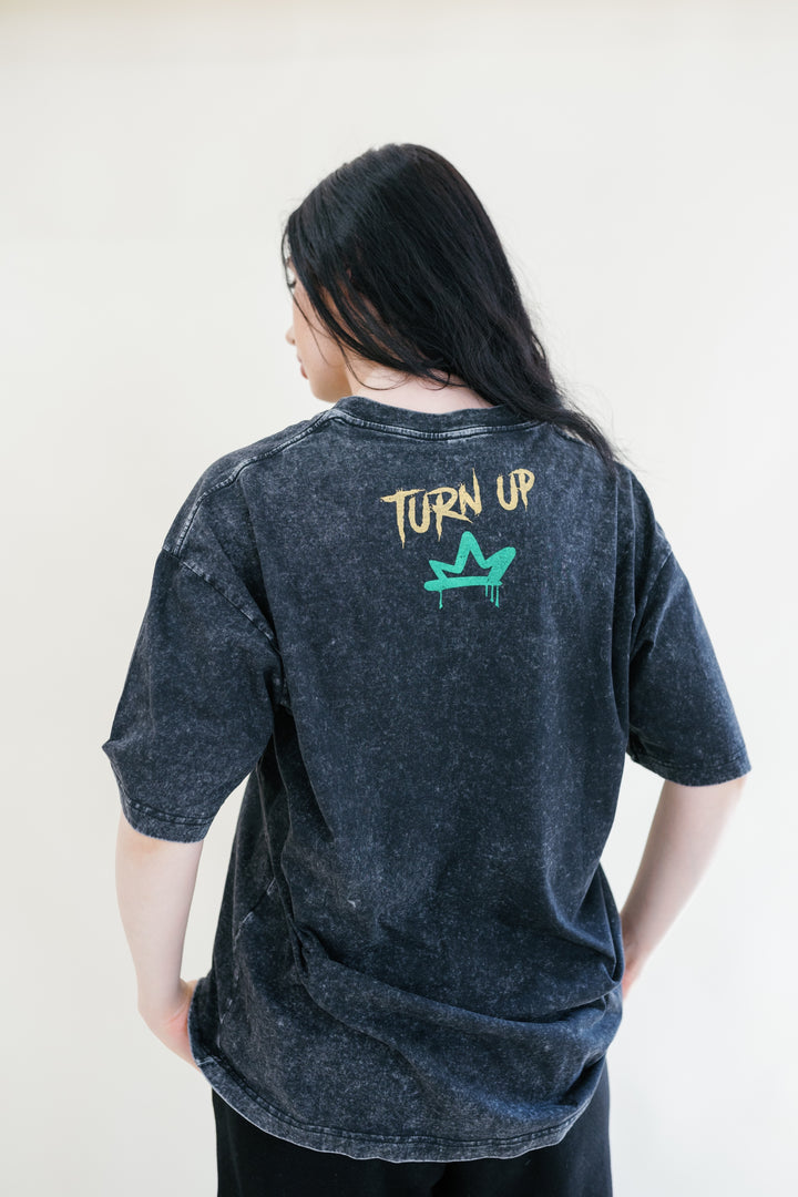 Vintage Turn Up Tee Big Crown